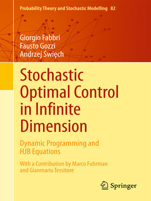 cover image of Stochastic Optimal Control in Infinite Dimension